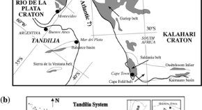 The Tandilia System of Argentina as a southern extension of the