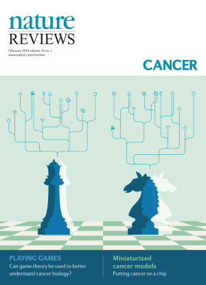 Journal cover image for Nature Reviews Cancer