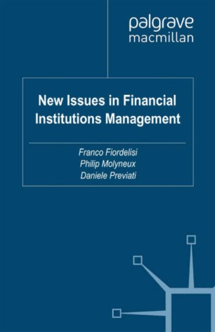 New Issues In Financial Institutions Management Springerlink