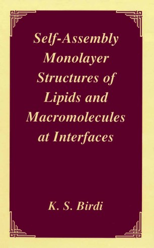 Self Assembly Monolayer Structures Of Lipids And