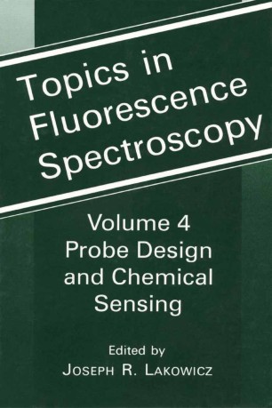 Topics In Fluorescence Spectroscopy Springerlink