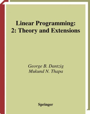 Linear Programming Springerlink