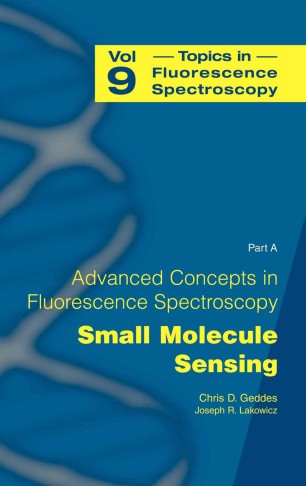 Topics In Fluorescence Spectroscopy Springerlink