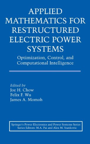 Applied Mathematics For Restructured Electric Power