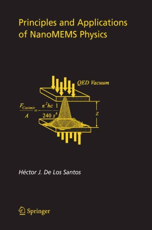 Principles And Applications Of Nanomems Physics Springerlink