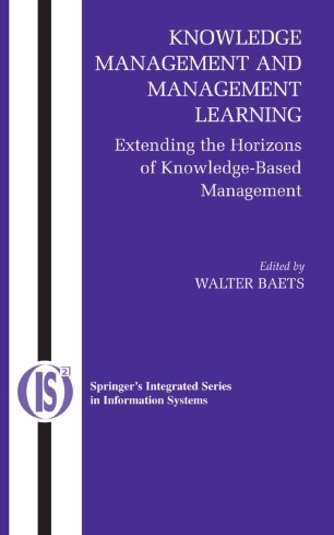 Knowledge Management And Management Learning Springerlink