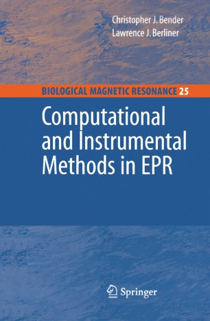 Computational And Instrumental Methods In Epr Springerlink