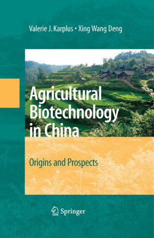 Agricultural Biotechnology in China | SpringerLink