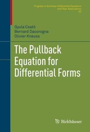 The Pullback Equation For Differential Forms Springerlink