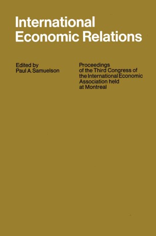 International Economic Relations | SpringerLink