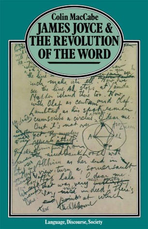 James Joyce And The Revolution Of The Word Springerlink