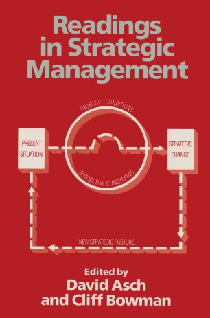 Readings In Strategic Management Springerlink