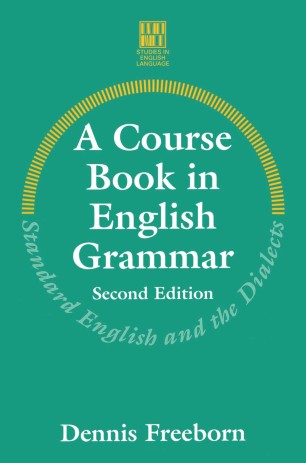 A Course Book In English Grammar Springerlink