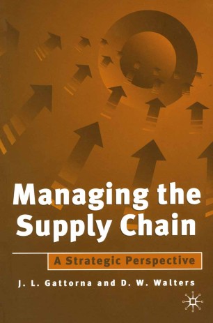 Managing The Supply Chain Springerlink