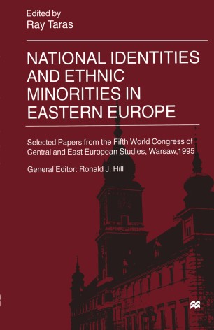 National Identities And Ethnic Minorities In Eastern Europe Springerlink