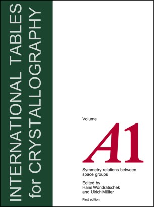 International Tables For Crystallography Volume A1 Symmetry - 