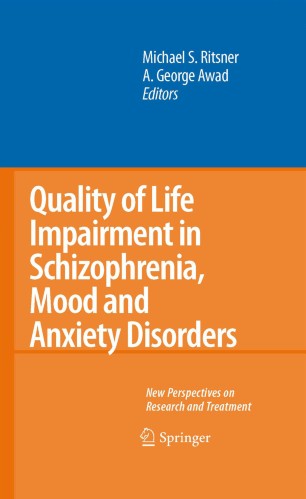 Quality Of Life Impairment In Schizophrenia Mood And