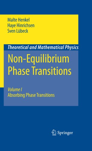 Non Equilibrium Phase Transitions Springerlink