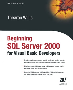 Beginning SQL Server 2000 for Visual Basic Developers | SpringerLink