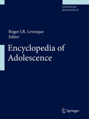 Encyclopedia Of Adolescence Springerlink