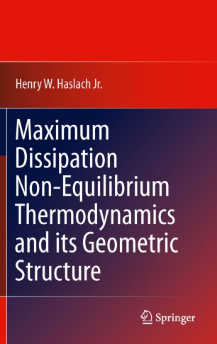 Maximum Dissipation Non Equilibrium Thermodynamics And Its