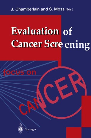 Evaluation Of Cancer Screening Springerlink - 