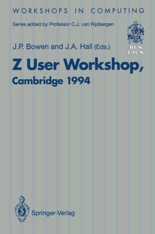 Z User Workshop Cambridge 1994 Springerlink