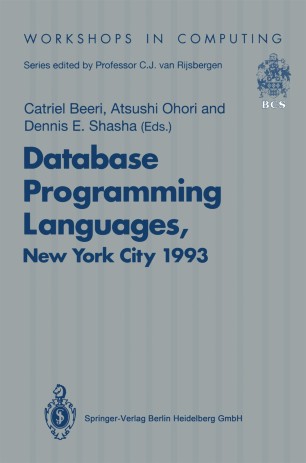 Database Programming Languages (DBPL-4) | SpringerLink