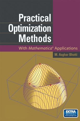Practical Optimization Methods Springerlink - 
