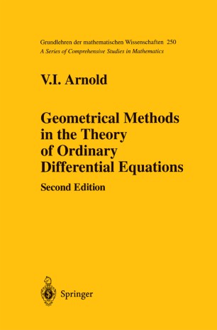 Geometrical Methods In The Theory Of Ordinary Differential Equations Springerlink