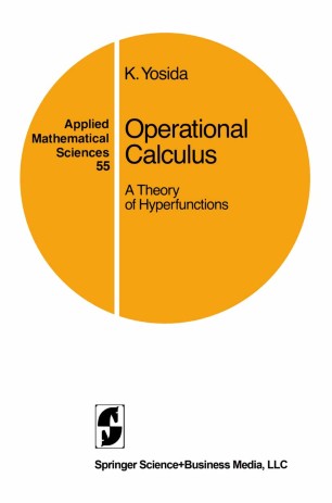 Operational Calculus | SpringerLink