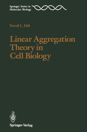 Linear Aggregation Theory In Cell Biology Springerlink