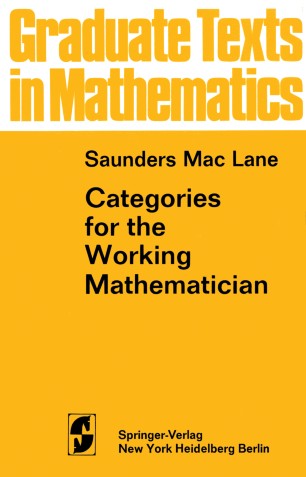 Mac Lane Categories For The Working Mathematician Pdf