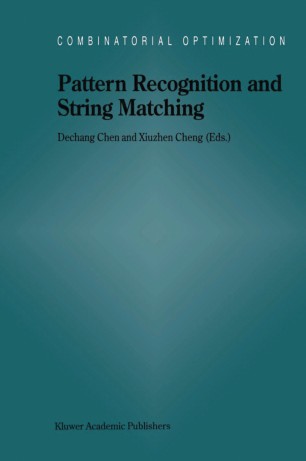 Pattern Recognition And String Matching Springerlink