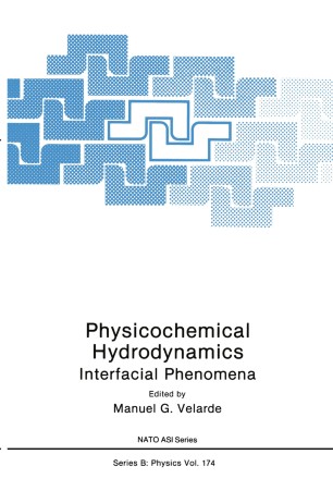 Physicochemical Hydrodynamics Springerlink