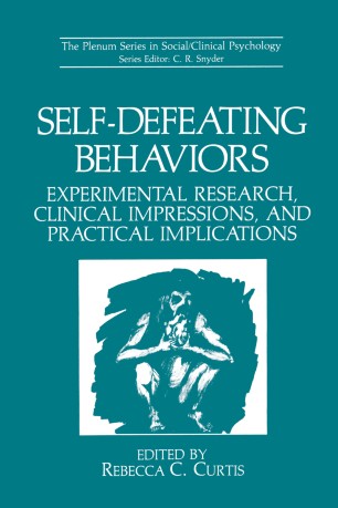 Self Defeating Behaviors Springerlink