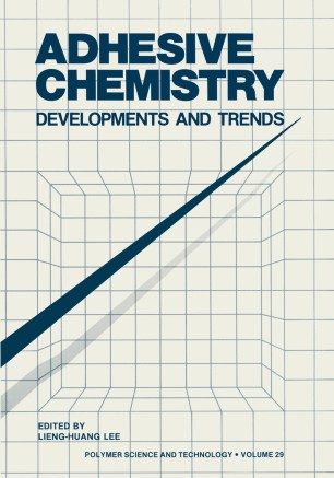 Adhesive Chemistry Springerlink