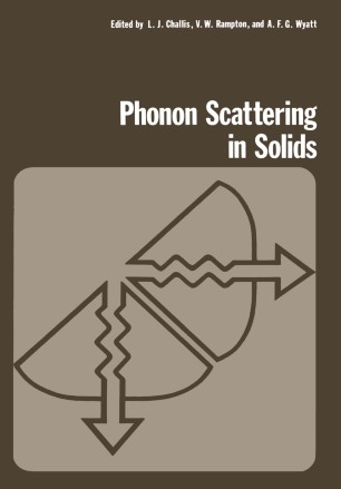 Phonon Scattering In Solids Springerlink