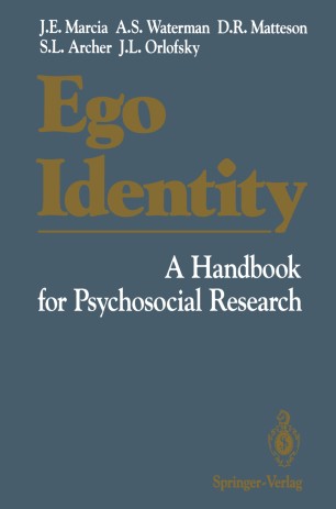 Ego Identity Springerlink