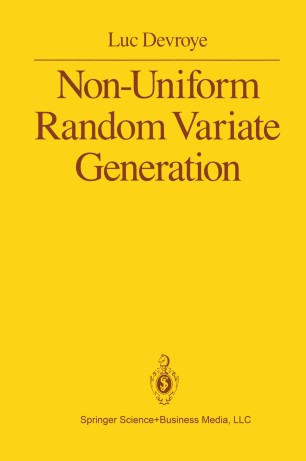 Non-Uniform Random Variate Generation | SpringerLink