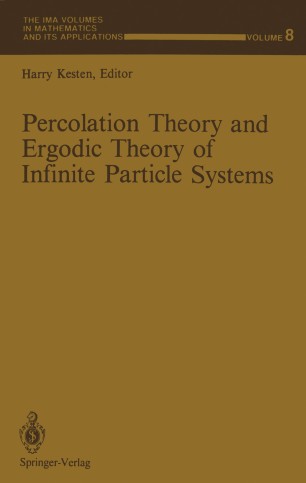 Percolation Theory And Ergodic Theory Of Infinite Particle - 