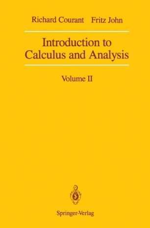 Introduction to Calculus and Analysis | SpringerLink