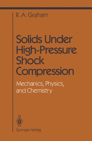 Solids Under High Pressure Shock Compression Springerlink