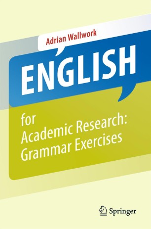 English for academic research: grammar, usage and style pdf image