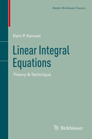 Linear Integral Equations Springerlink - 