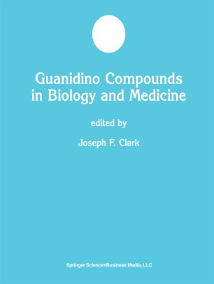 Guanidino Compounds In Biology And Medicine Springerlink