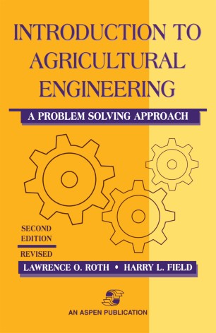 Introduction To Agricultural Engineering Springerlink