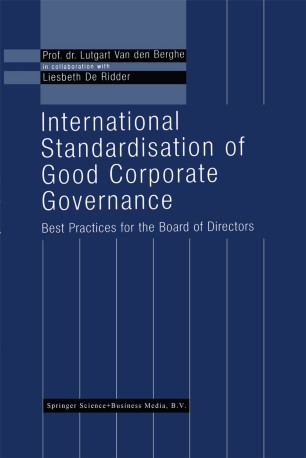 International Standardisation of Good Corporate | SpringerLink