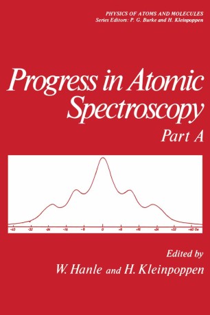 Progress In Atomic Spectroscopy Springerlink