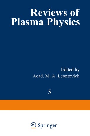 Reviews of Plasma Physics | SpringerLink